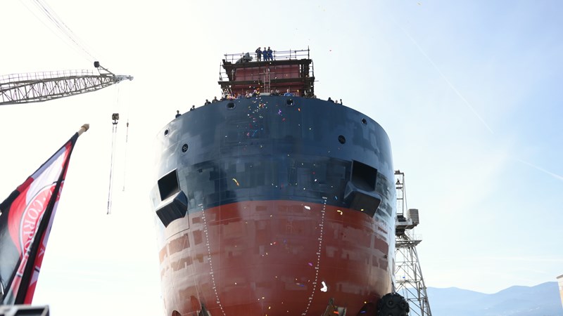Ship for Canadian company launched at Rijeka shipyard